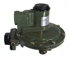 Marshall 1652-CFF Second Stage Propane LP Regulator 11" WC Output 1/2" x 3/4" 