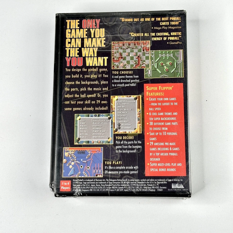 Virtual Pinball | Brand New & Sealed | Region Free | Electronic Arts - Image 2 of 4