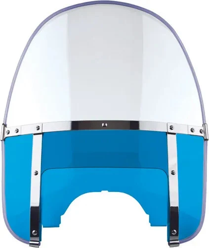 Deflector inferior azul con cuentas NC Harley Heritage Softail Classic 88-17 Foto 2 de 4