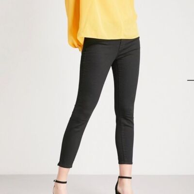 J Brand Alana High Rise Crop Skinny Vanity Zip Detail Jean size 26