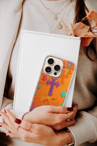 Gothic Cross Phone Case Y2K Cover for iPhone 16 for Pixel 9 for Samsung S25 PC89 - 第 12/24 張圖片
