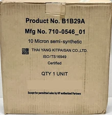 HP Indigo B1B29A 3000 5000 Imaging Oil Filter 10 MICRON  (2 FILTER IN BOX)