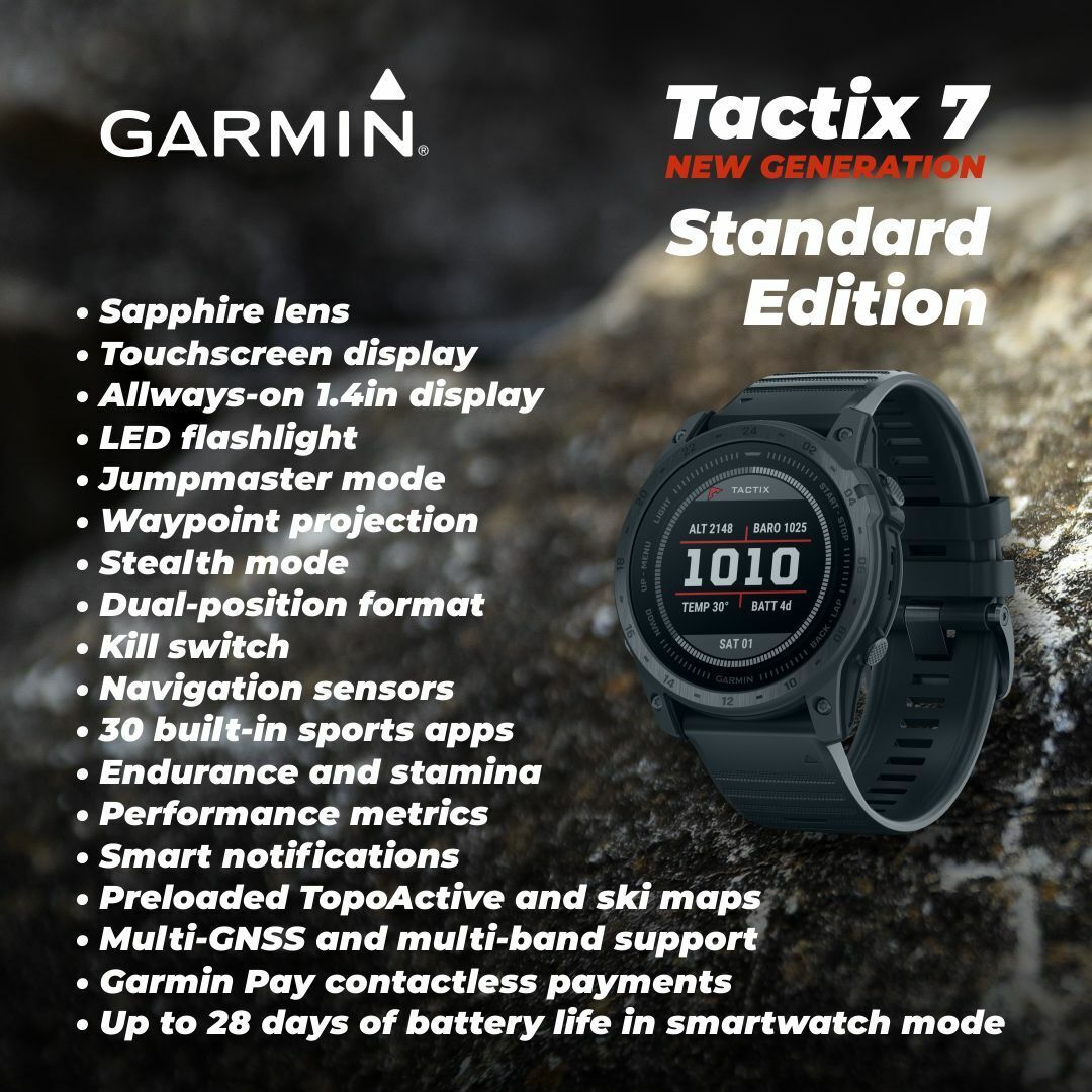 Garmin tactix® 7 – Standard Edition