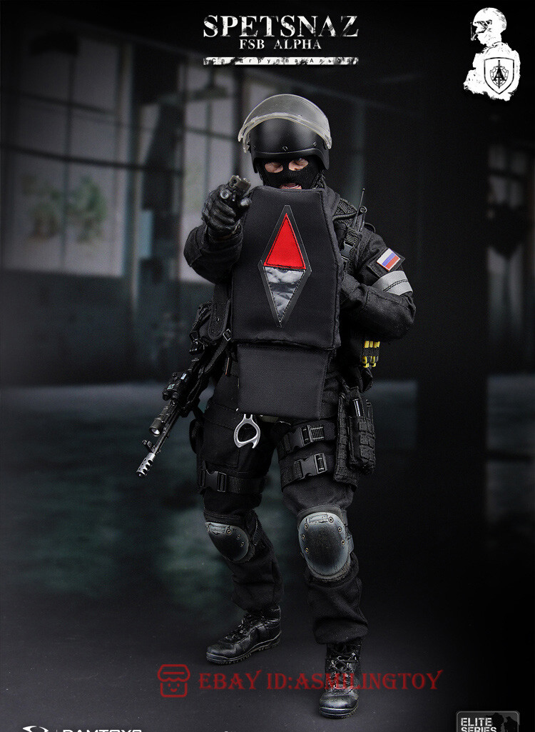 DAMTOYS　SPETSNAZ　FSB ALPHA GROUP　78015 DAMTOYS DAM 78015 Russian Spetsnaz FSB Alpha Group 1/6 Action