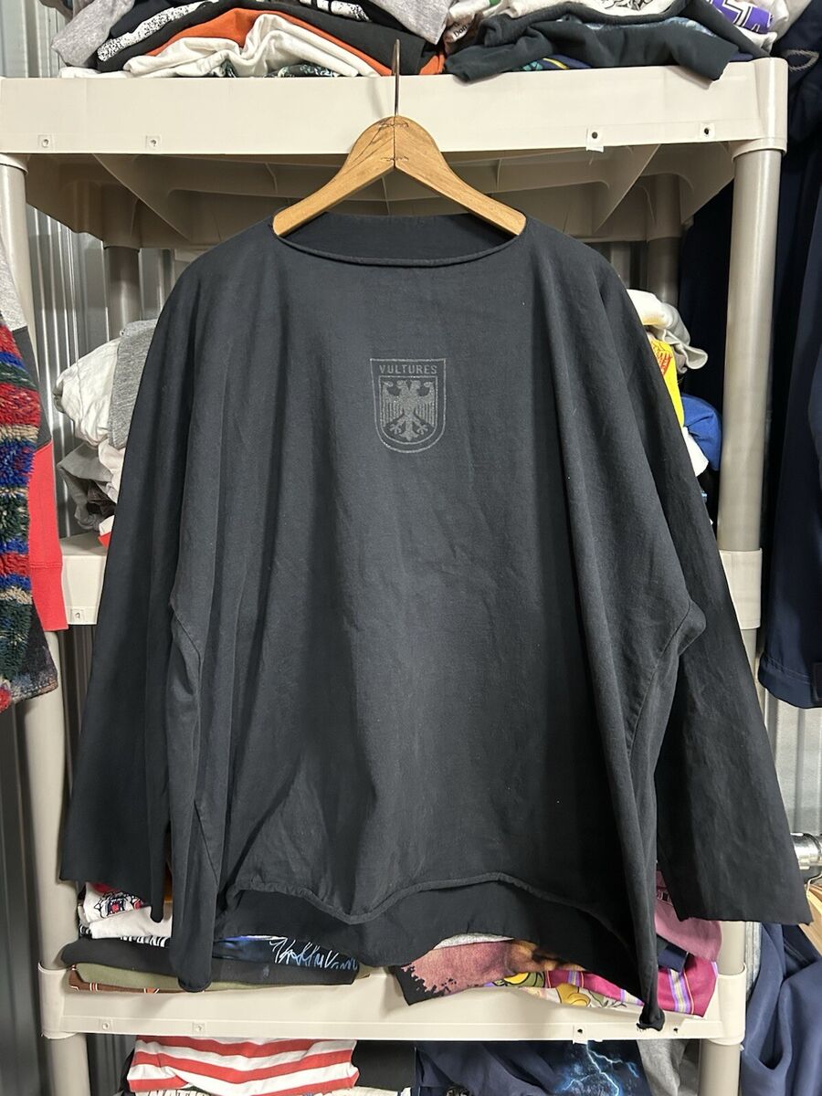 Yeezy Vultures Black Long Sleeve Shirt Size 2 YZY Kanye West Yeezy Vultures Black Long Sleeve Shirt Size 2 YZY Kanye West