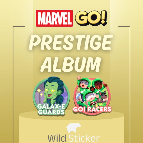 MONOPOLY GO! PRESTIGE ALBUM⚡INSANELY FAST DELIVERY⚡