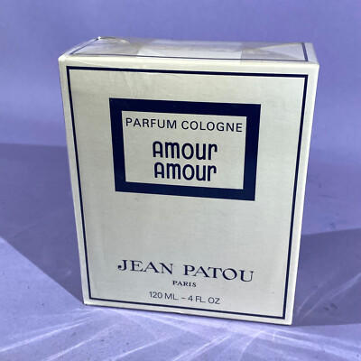 Vintage Jean Patou Paris Amour Amour Parfum Cologne Splash 4fl 120ml SEALED NIB