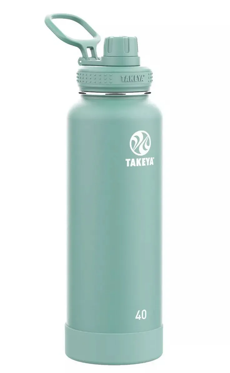Takeya Actives 40 oz. Insulated Stainless Steel Water Bottle - Teal