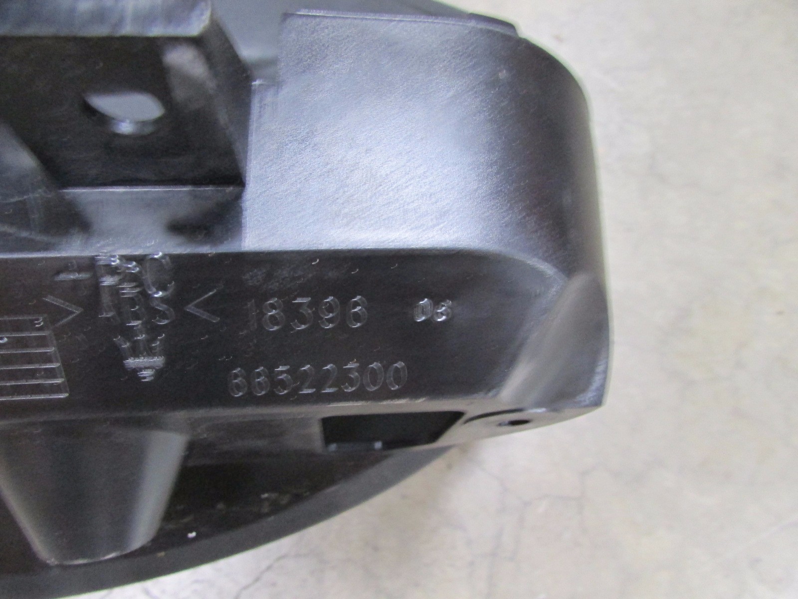 Maserati Quattroporte, Speedometer Housing, Black, P/N 981381900, Used