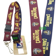 NBA Cleveland Cavaliers Two tone Clip On Lanyard