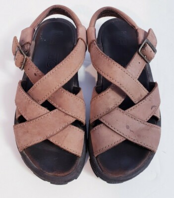 Teva X-Man Brown Nubuck Criss Cross Outdoor Hiking Buckle  display picture 2