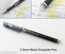 12pcs AIHAO 4370 0.5mm Black Erasable Remove by friction Rollerball Point Pens