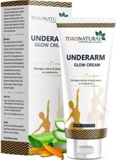 7 Days Natural under arm whitening cream for dark under arm neck back elbow knee