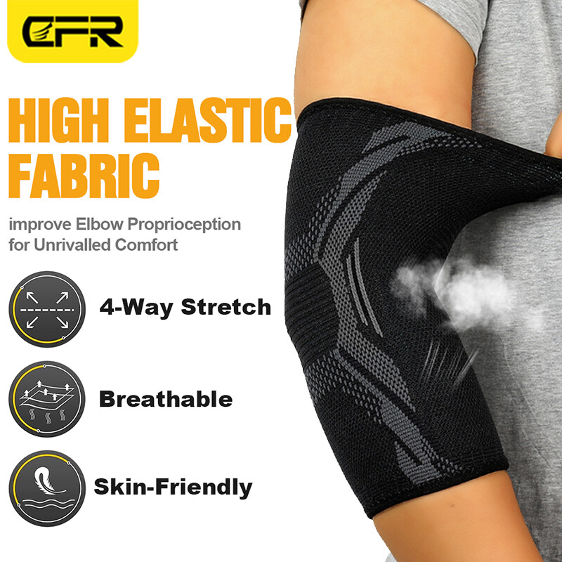 Elbow Support Sleeve Arm Pain Injury Gym Sport Golf Arthritis