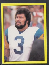 Topps 1982 American Football Sticker No 57 - Frank Corral, Los Angeles Rams (T322)