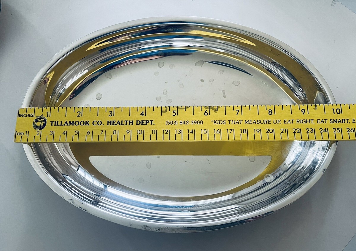 Vintage Silver Serving Dish English Silver Mfg. Corp. MRR S