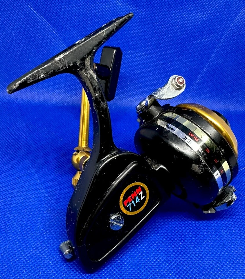 Penn 714Z Spinning Reel Vintage RARE FIND. USA MADE! - Image 2 of 4
