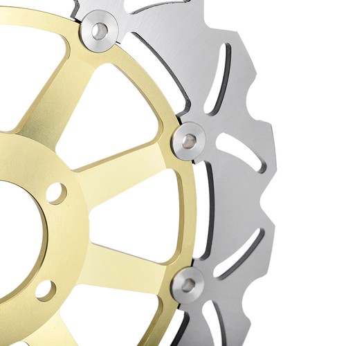 2 Front 1 Rear Brake Rotors Pads For Kawasaki ZX9R ZX-9R Ninja 900 2002-2003 02 - Picture 12 of 14