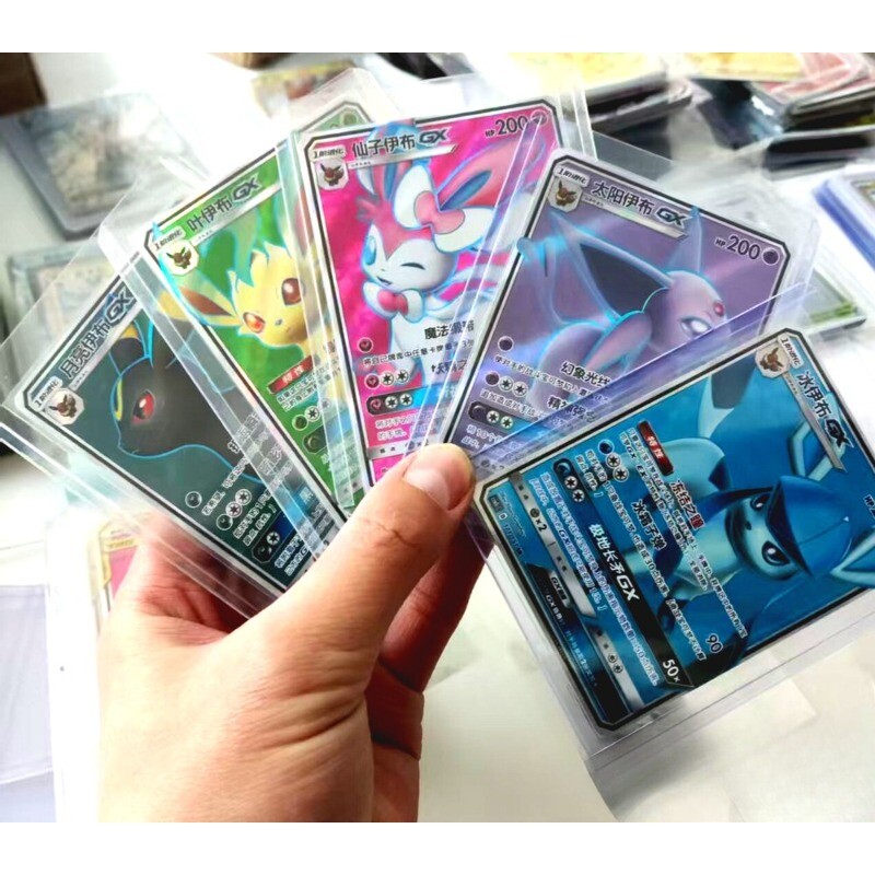 Pokémon TCG S-Chinese 5 GX Card Glaceon Sylveon Leafeon Umbreon