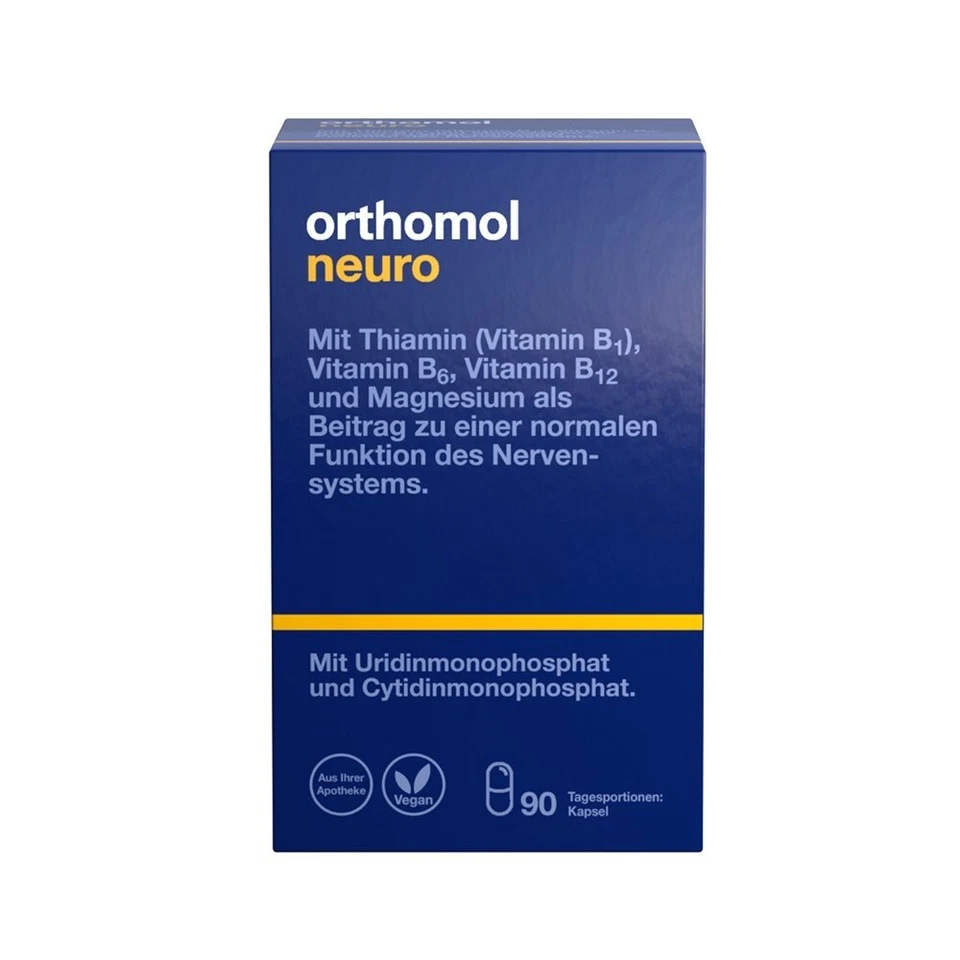 Orthomol Neuro, 90 Cápsulas, PZN 19440931