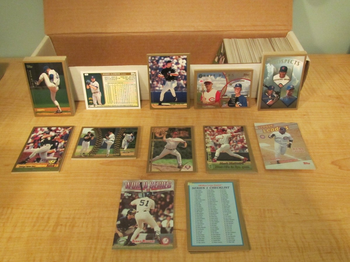 1999 Topps Baseball Series 1 and 2 Near Complete Sets 334/463 | eBay