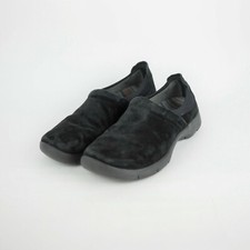 DANSKO WOMEN'S 10.5 US 41 - Black Suede Leather Clogs Slip On Shoes Low Heel