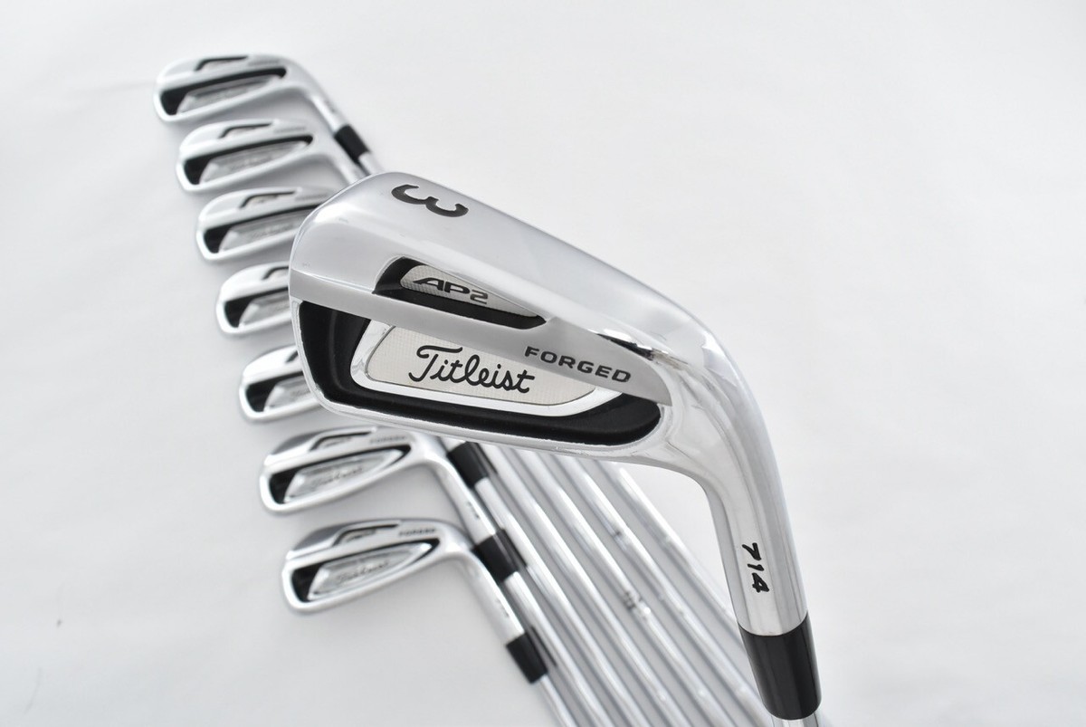 Titlest タイトリスト　714 AP2 FORGED アイアン　6本 8pcs Titleist AP2 714 Forged 3-4-5-6-7-8-9-P PW Iron set DG