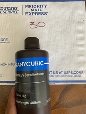 Anycubic 3D Printing UV Sensitive Resin Basic Grey 1KG UV Wavelength 405 nm