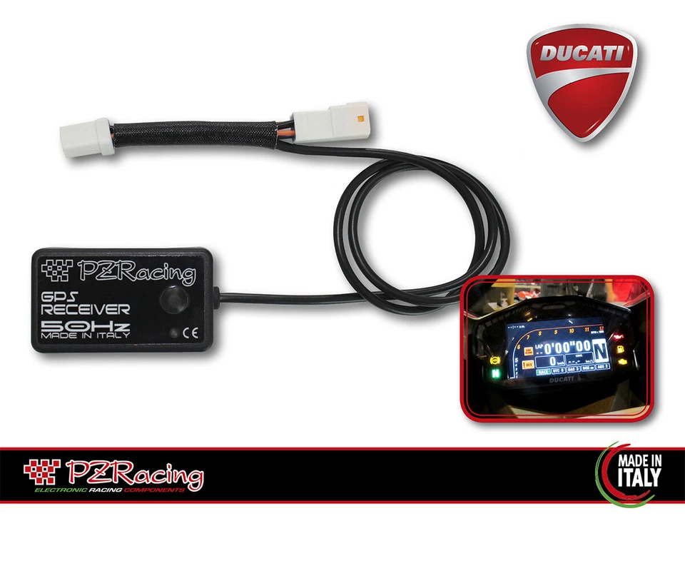 Plug and play GPS receiver PzRacing PA600 DUCATI 959 PANIGALE CORSE 2016 > 2019 - Imagem 2 de 2