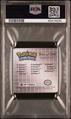 Pokemon Mewtwo #80 Action Flipz Series One PSA 9 MINT | eBay