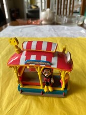 HTF VINTAGE COLLECTIBLE DISNEY TOONTOWN JOLLY TROLLY PULL BACK FRICTION TOY