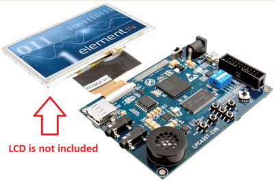 LPC4357-EVB Development Board Cortex M4 & M0 Dual Cortex - by NXP Semiconductor