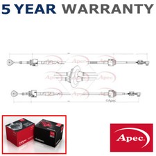 Apec Gear Selector Cable Fits Berlingo Partner 1.2 1.6 HDi 2444HW