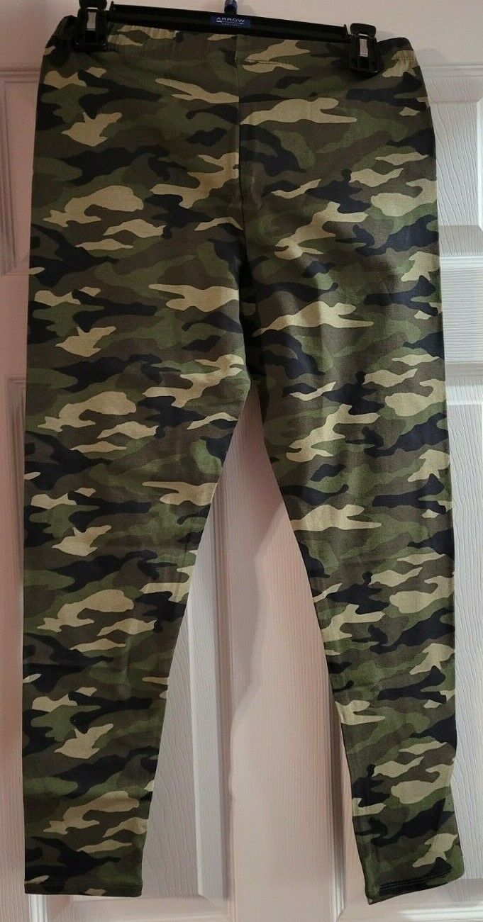 NOBO - NO BOUNDARIES - CAMO ANKLE LEGGINGS - JUNIORS - L (11-13) NEW WITH  TAGS!!
