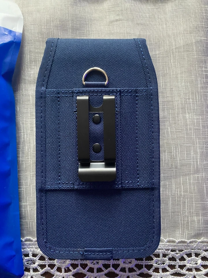 NEW Phone Holster for belt w/metal clip blue Medium for iphone/samsung galaxy - Image 2 of 4