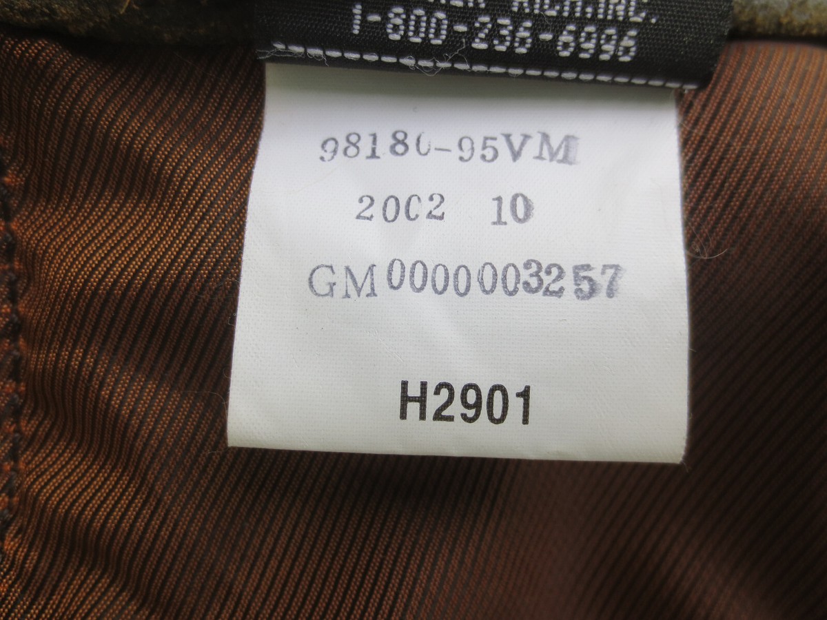 Harley Davidson Leather Chaps Mens Billings Brown Sz S 98180
