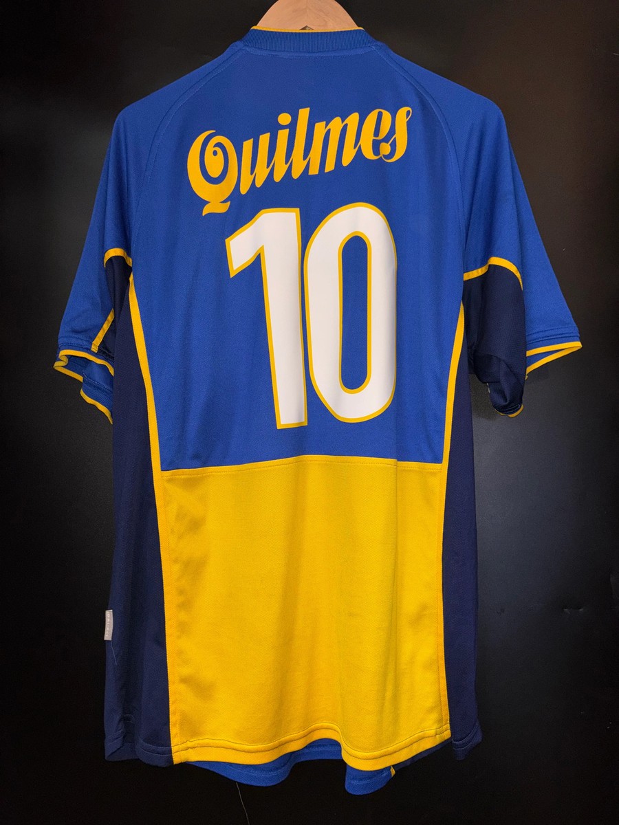 ボカ・ジュニオルス　リケルメ　ユニフォーム BOCA JUNIORS RIQUELME 2001-2002 ORIGINAL JERSEY Size XL | eBay