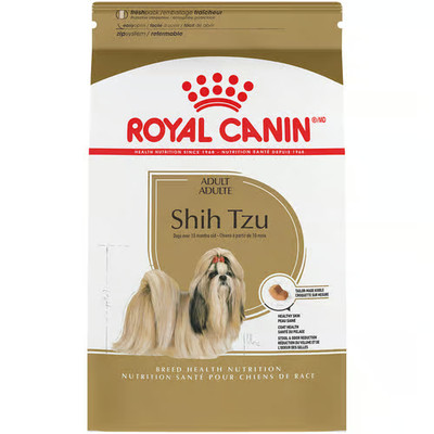 Royal Canin Breed Health Nutrition Shih Tzu Adult Dry Dog Food, 10 lbs.