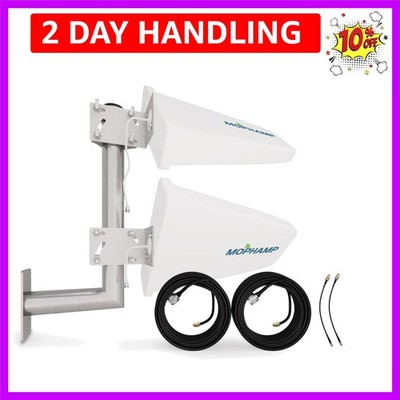 MIMO 2x2 External Antenna Kit for 4G LTE/5G Hotspots & Routers Wideband High ...