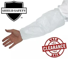 1000-2000 Disposable Polyethylene Oversleeves 18" Arm Sleeves Protective Covers