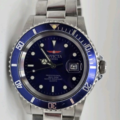 Invicta Pro Diver Quartz Watch 9308 40mm Blue Dial