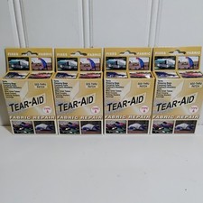Lot of 4 Tear-Aid Patch Type A Clear Fabric Repair Kit tents boat covers