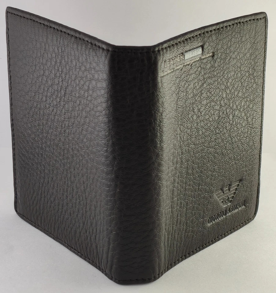 Premium Armani Soft Grain Brown Leather Bi-Fold Men's Wallet - (Free Shipping) - Image 2 of 4