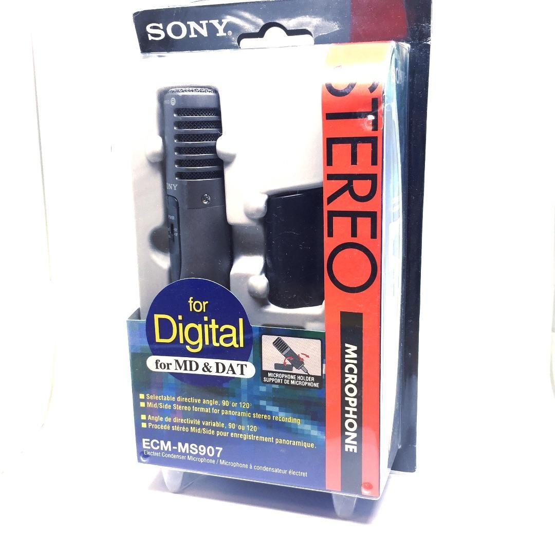 Sony ECM-MS907 Condenser Cable Consumer Microphone for sale online