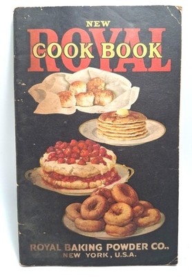 Royal Baking Powder Cookbook Recipes Baking Breads 1920 Vintage 8x5''