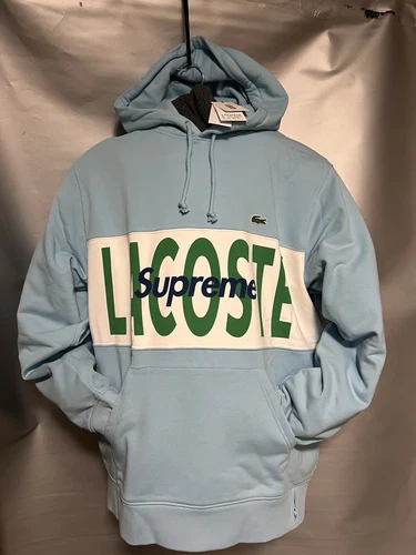 Sweat à capuche Collaboration Lacoste & Supreme