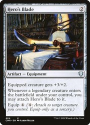 Hero's Blade [CMR - 464] Commander Legends Uncommon