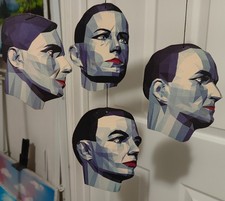 Kraftwerk Electric Cafe Hanging Mobile - Promotional Display - Extremely Rare