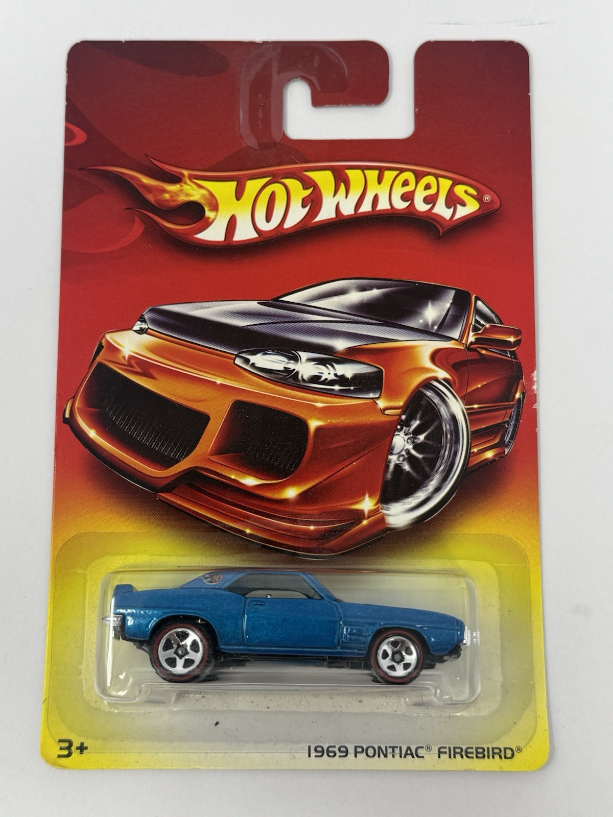 Hot Wheels 2007 Walmart Exclusive Blue 1969 Pontiac Firebird A14