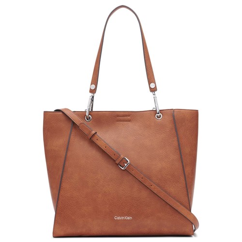 Calvin Klein Reyna North/South Tote Caramel Combo